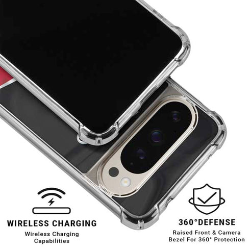 NFL Atlanta Falcons Pixel 9/9 Pro Clear Case